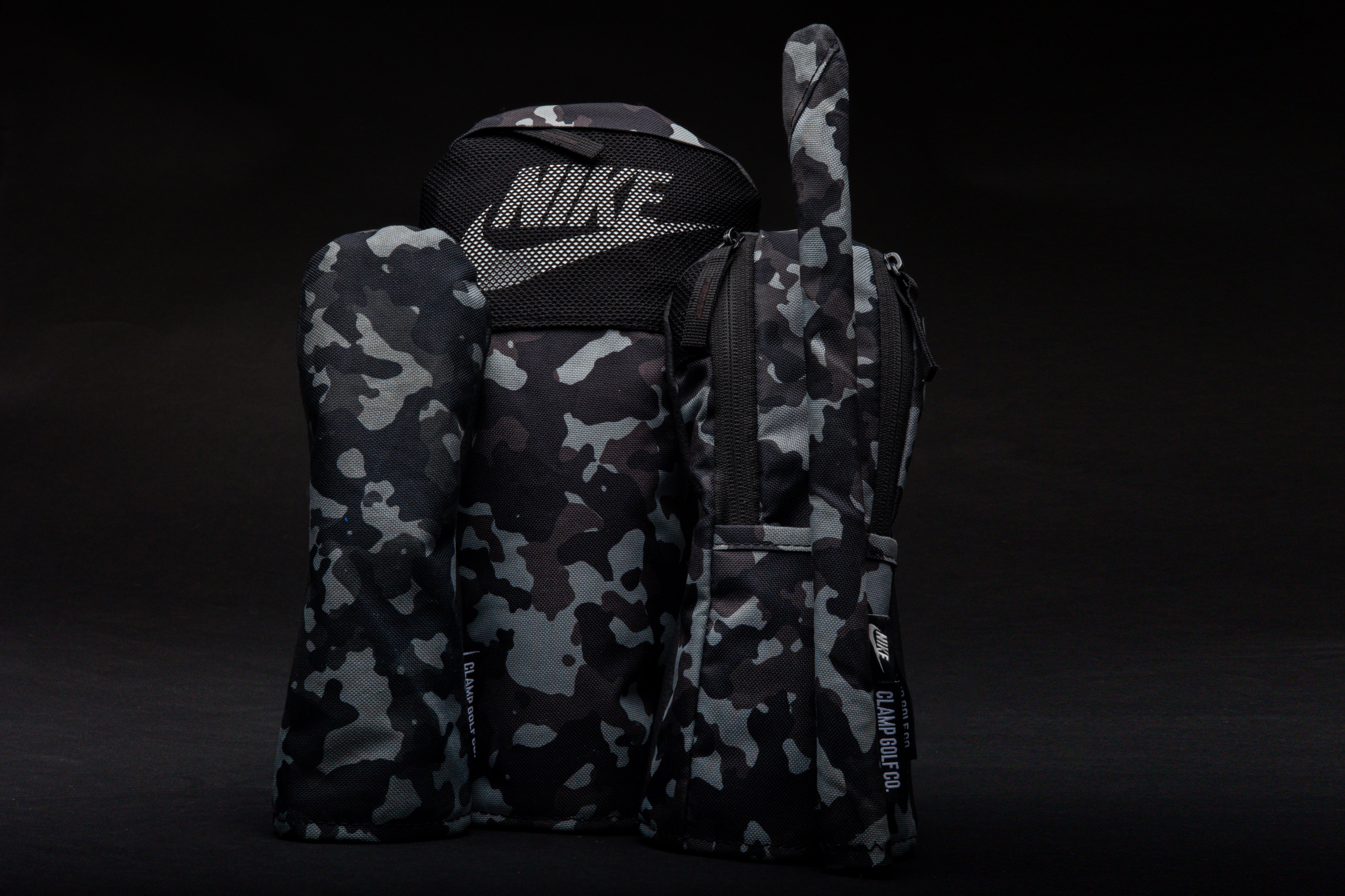 Reworked Nike Camo Headcovers