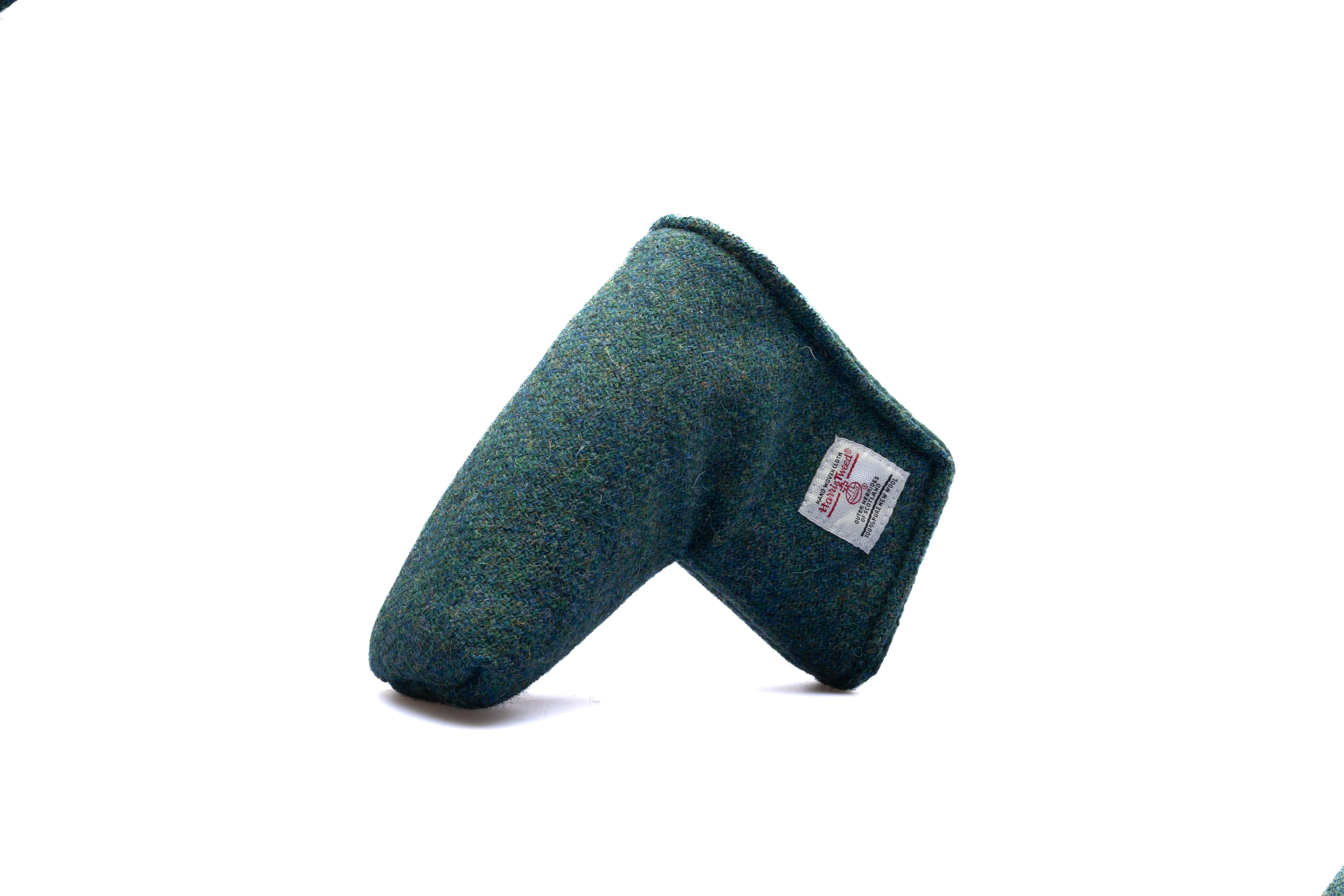 Teal Twill Harris Tweed® Headcovers