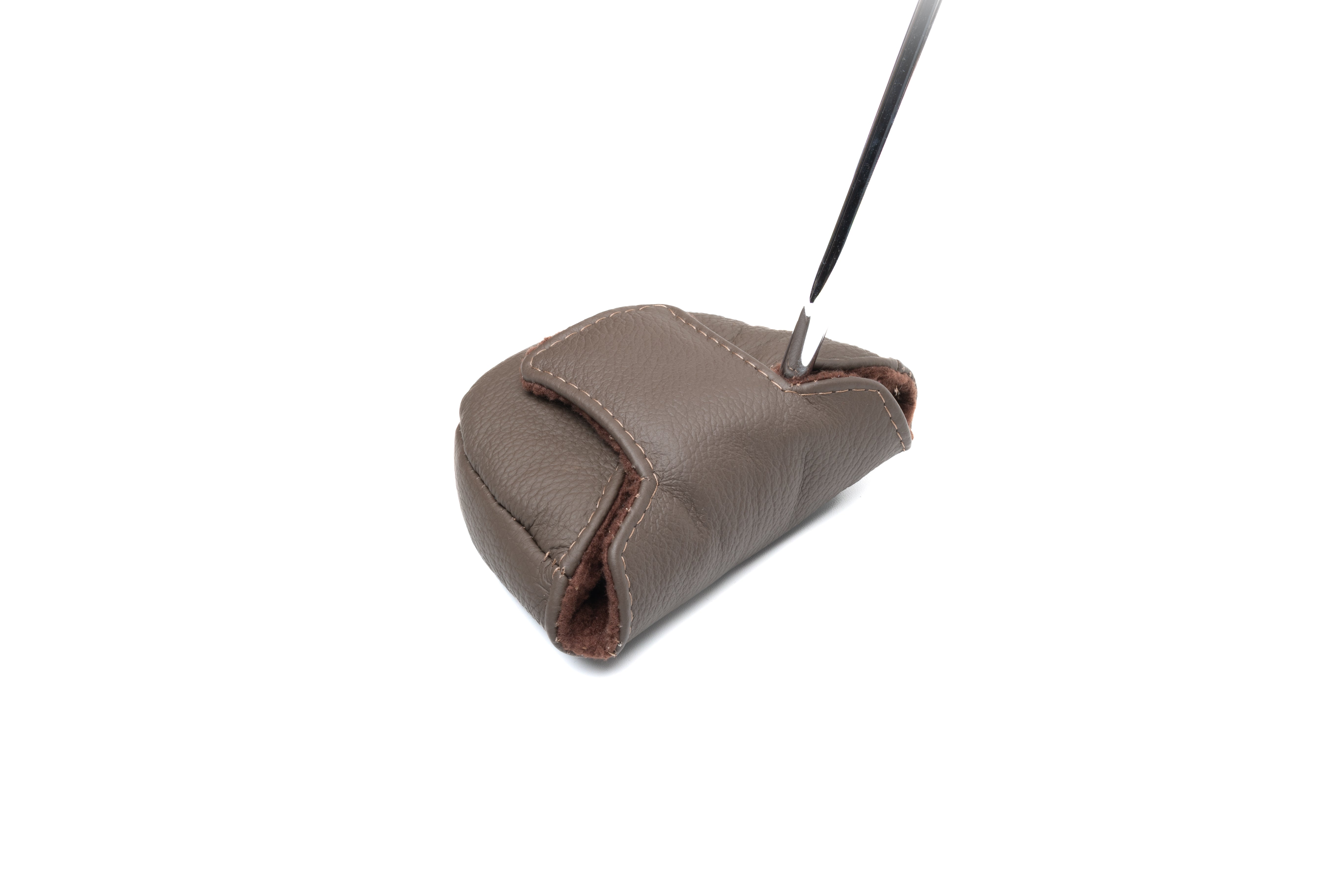 Brown Genuine Leather Mallet Cover