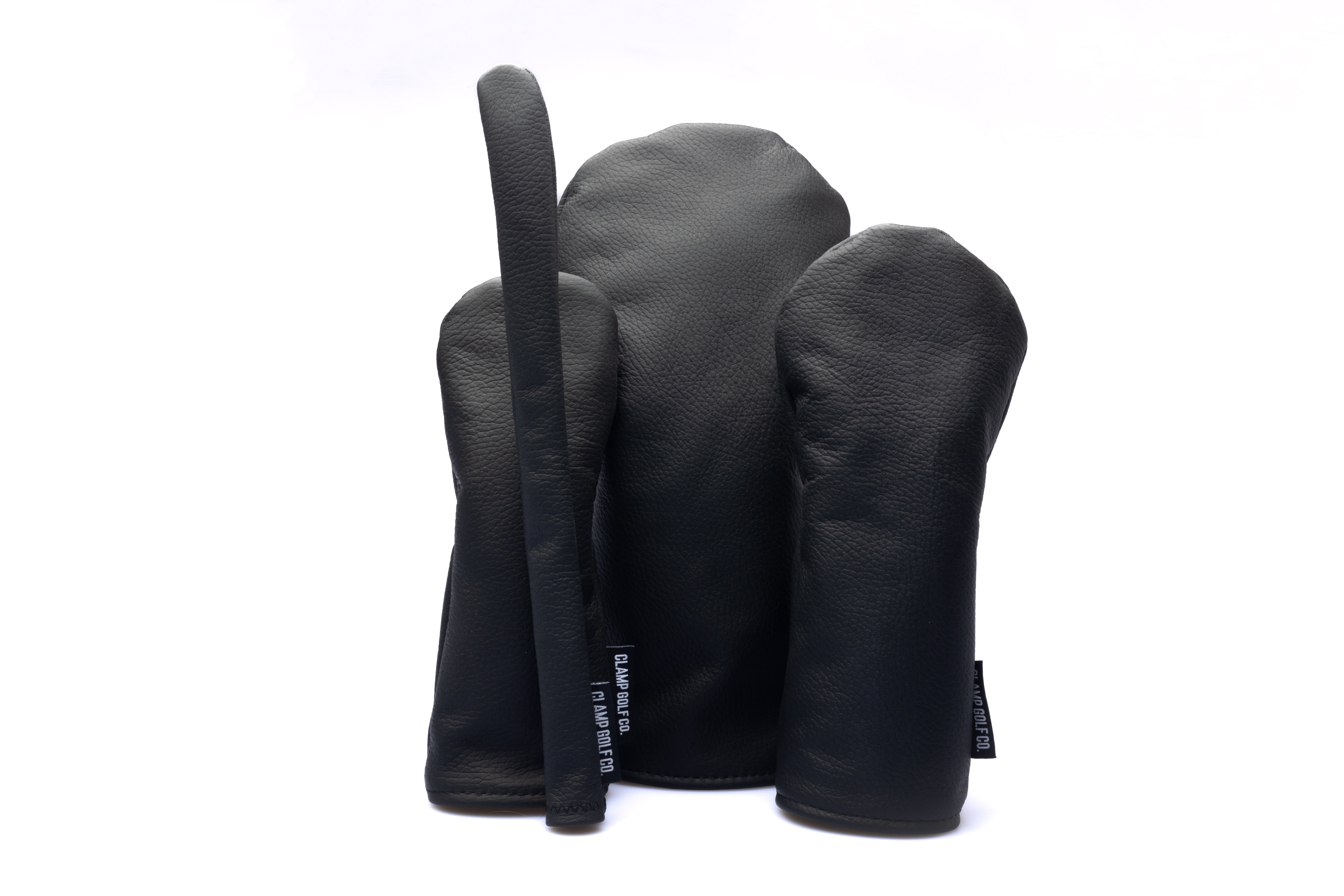 Plain Genuine Leather Headcovers