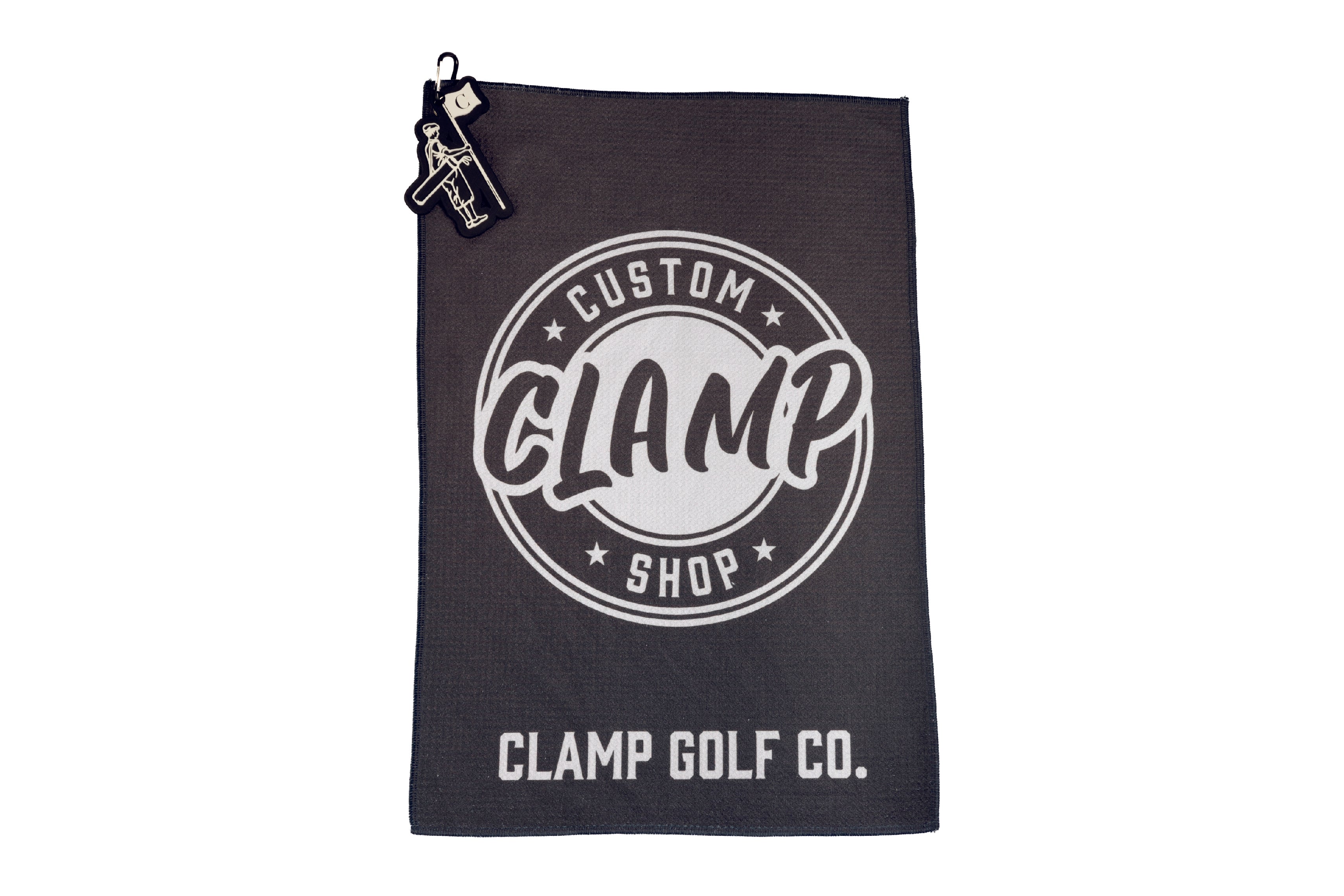 Black Custom Shop waffle towel