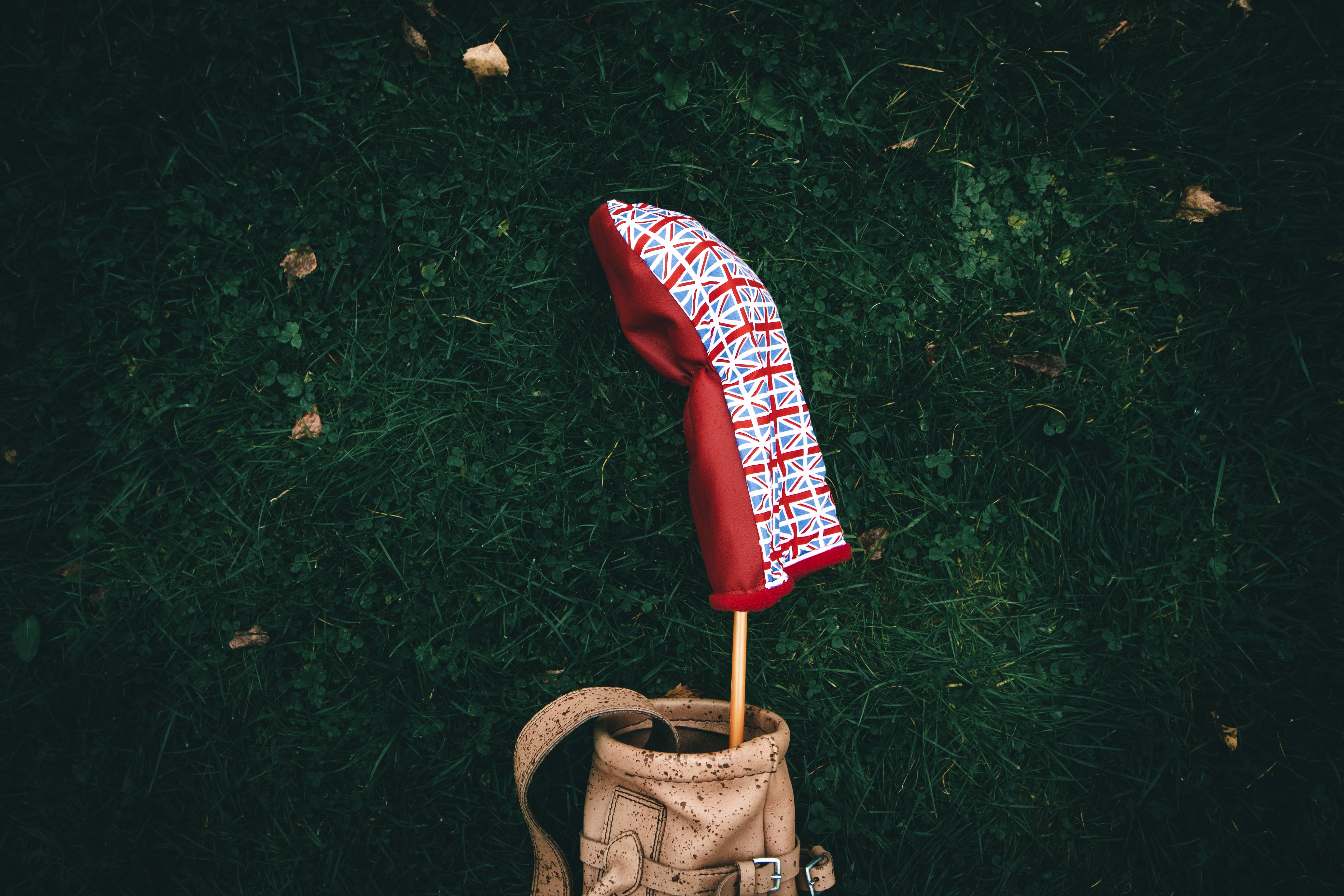 Union Jack style headcovers