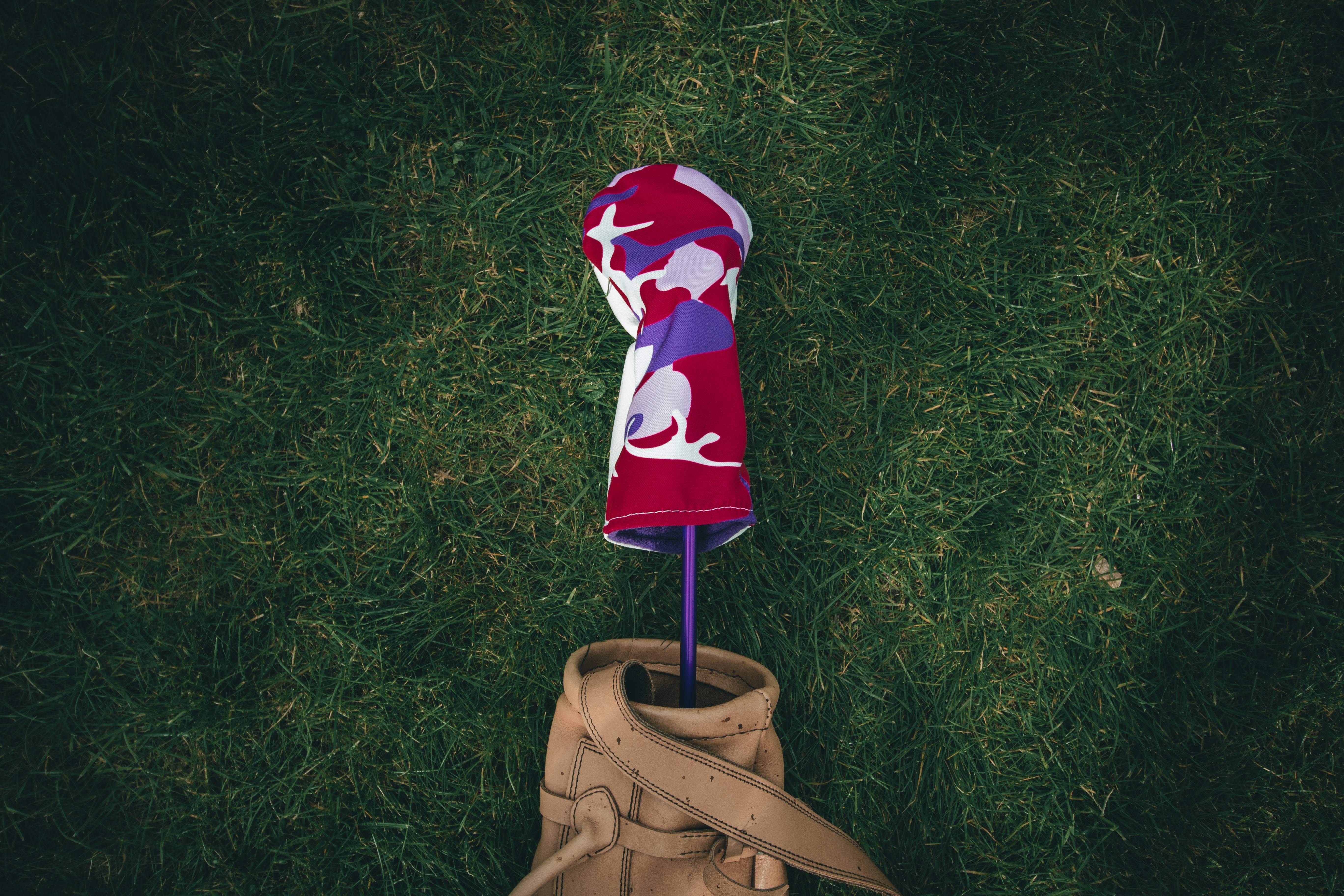 Pink & Purple Camo Headcovers