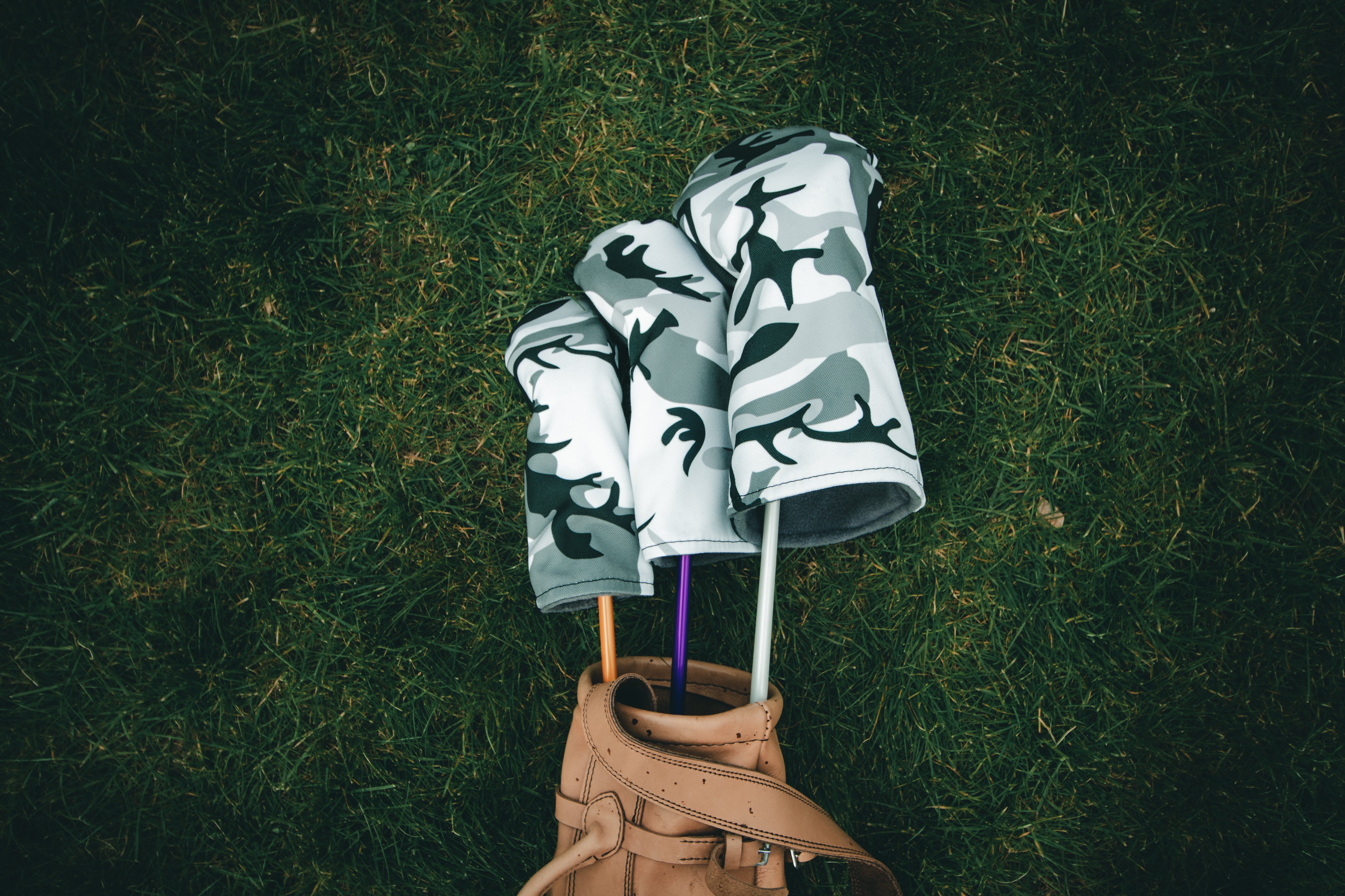 Gray Camo Headcovers