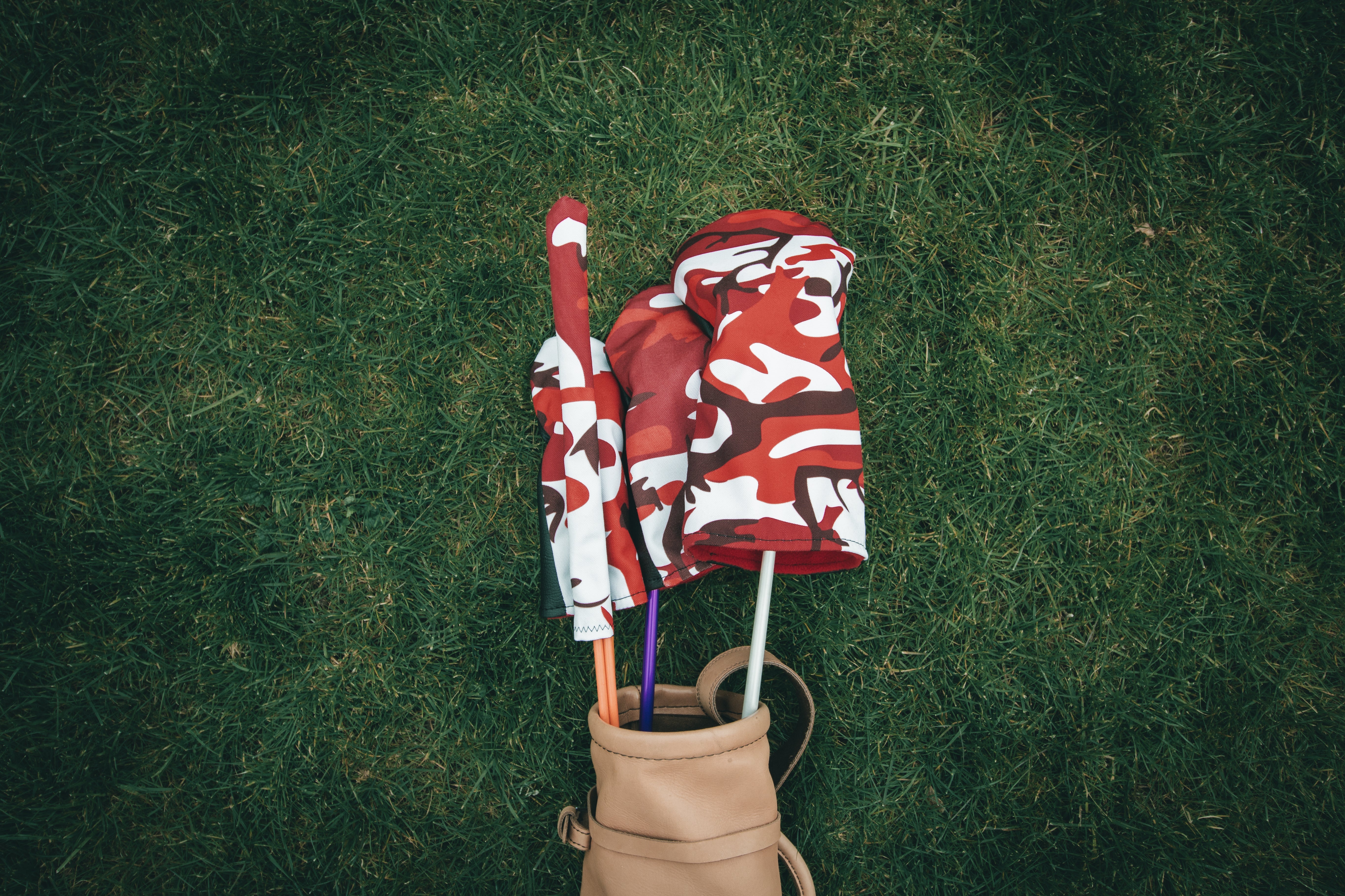 Red Camo Headcovers