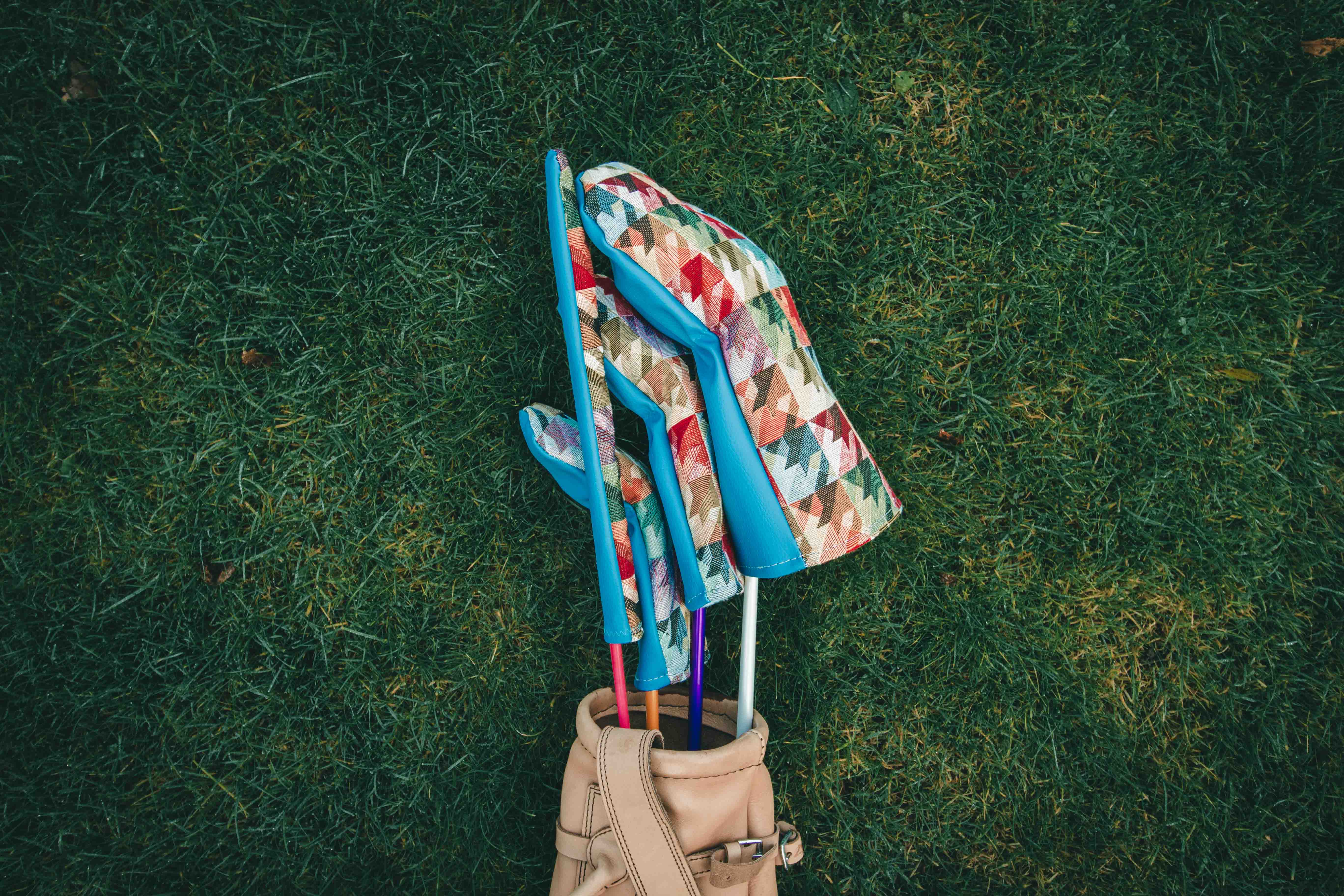 Multi Colour Patterned Headcovers